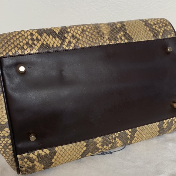 ❤️❤️SOLD❤️❤️Prada bauleto python leather vintage handbag - Picture 5 of 12